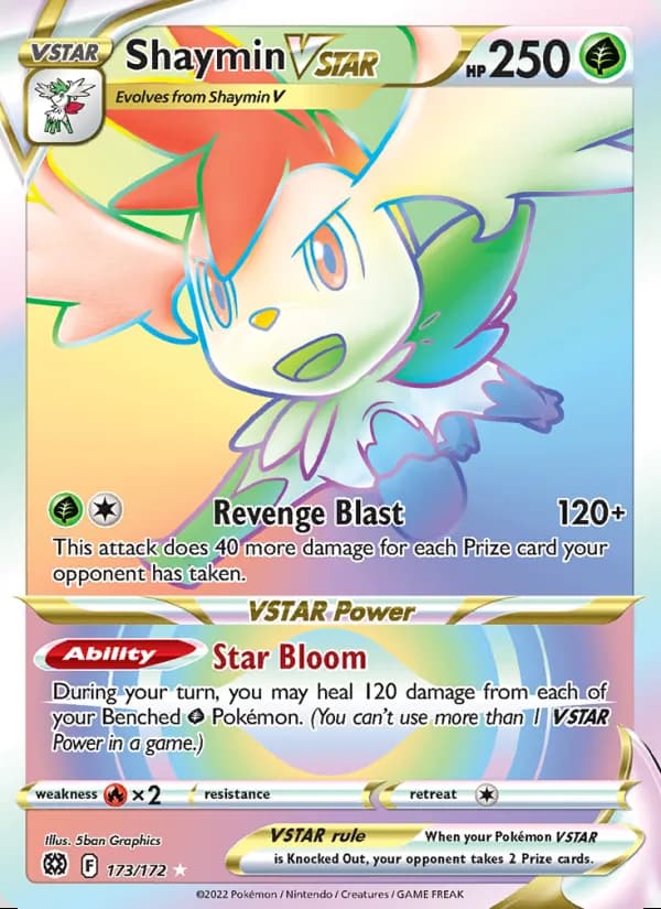 Shaymin V-ASTRO — Astros Brillantes #173