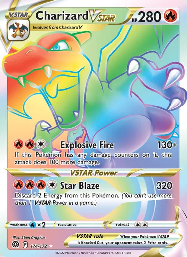 Charizard VSTAR — Brilliant Stars #174