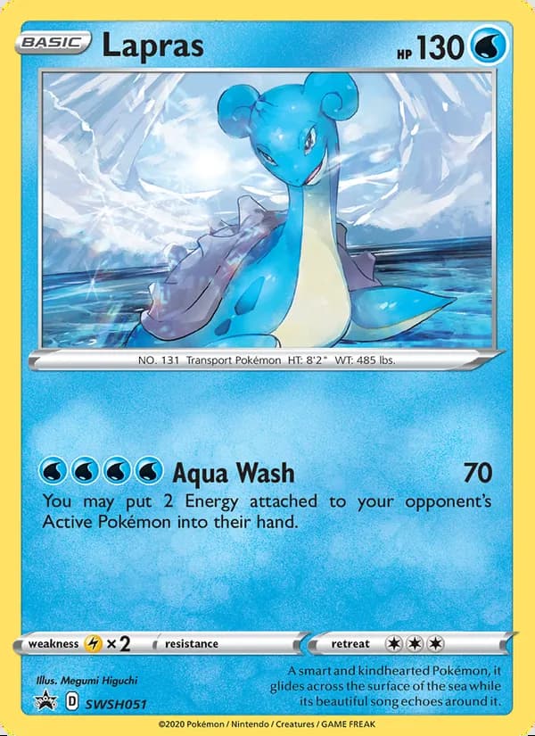 Lapras — SWSH Black Star Promos #SWSH051