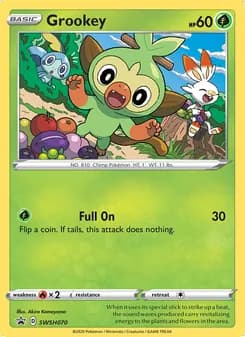 Grookey — SWSH Black Star Promos #SWSH070