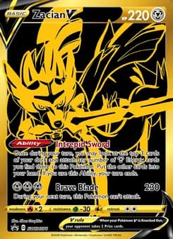 Zacian V — SWSH Black Star Promos #SWSH076