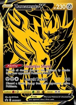Zamazenta V — SWSH Black Star Promos #SWSH077
