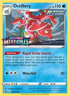 Octillery — SWSH Black Star Promos #SWSH089