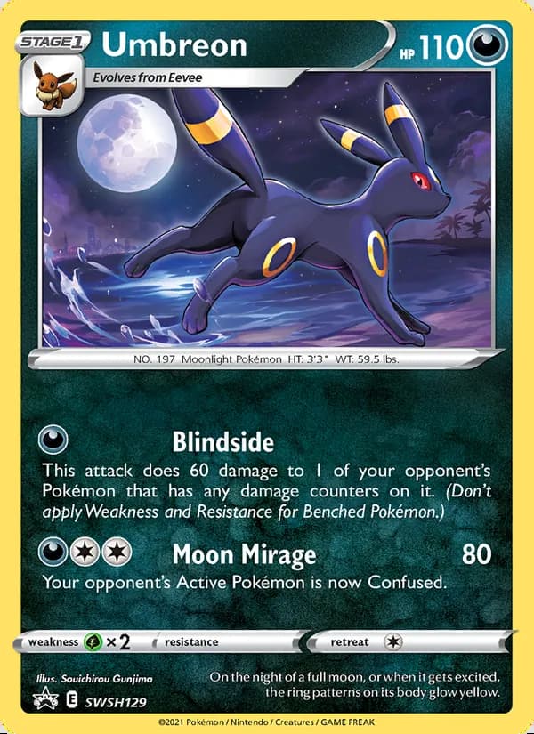 Umbreon — SWSH Black Star Promos #SWSH129