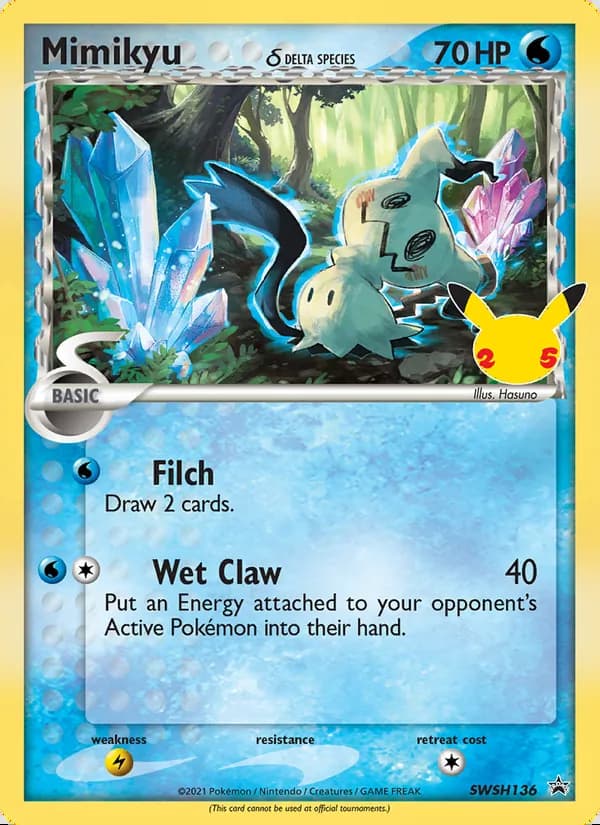 Mimikyu — SWSH Black Star Promos #SWSH136