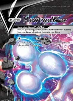 Mewtwo V-UNION — SWSH Black Star Promos #SWSH159