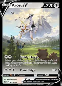 Arceus V — SWSH Black Star Promos #SWSH204