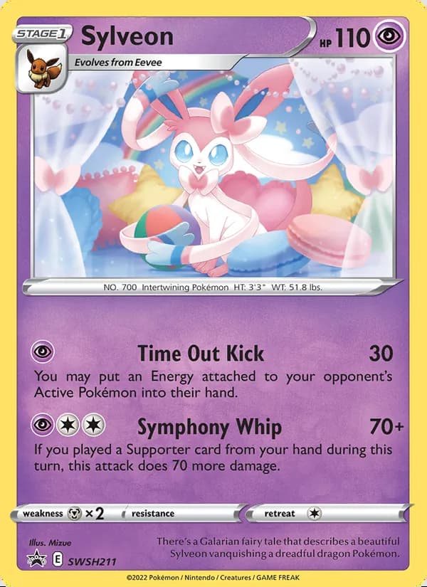 Sylveon — SWSH Black Star Promos #SWSH211