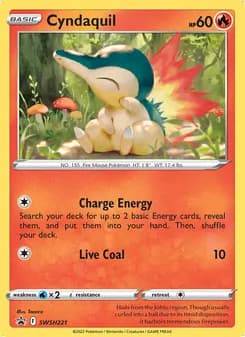 Cyndaquil — SWSH Black Star Promos #SWSH221