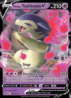 Hisuian Typhlosion V — SWSH Black Star Promos #SWSH237