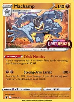 Machamp — SWSH Black Star Promos #SWSH243