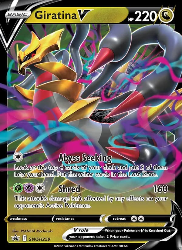 Giratina V — SWSH Black Star Promos #SWSH259