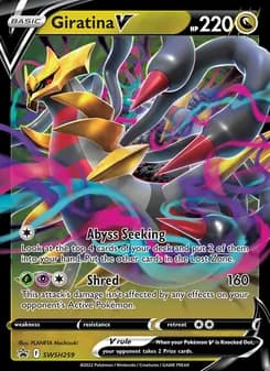 Giratina V — SWSH Black Star Promos #SWSH259