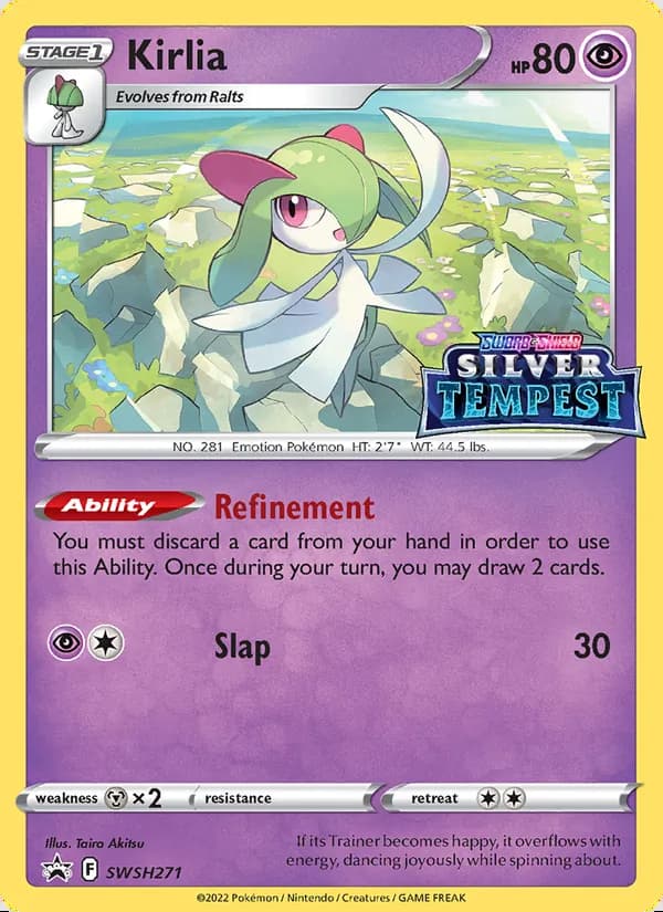 Kirlia — SWSH Black Star Promos #SWSH271