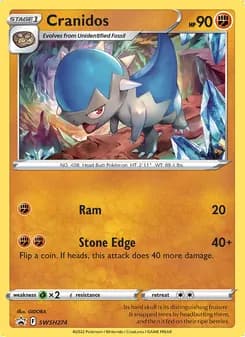 Cranidos — SWSH Black Star Promos #SWSH274