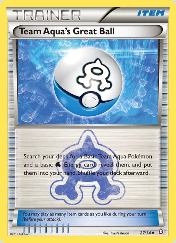 Team Aqua's Great Ball — Double Crisis #27