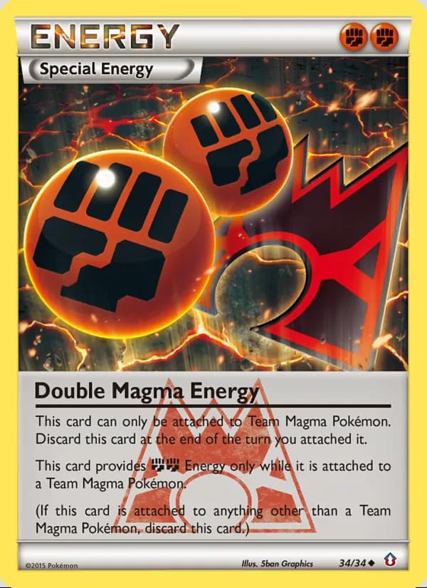Double Magma Energy — Double Crisis #34