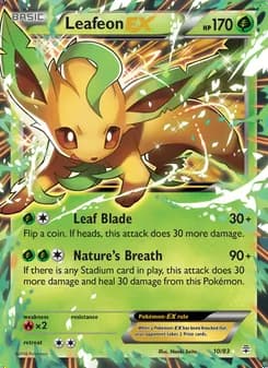Leafeon EX — Generations #10