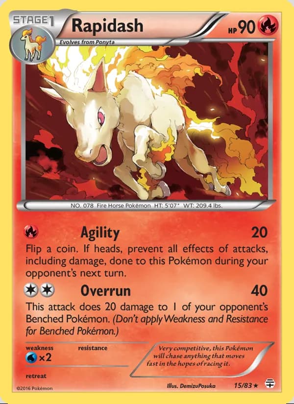 Rapidash — Generations #15