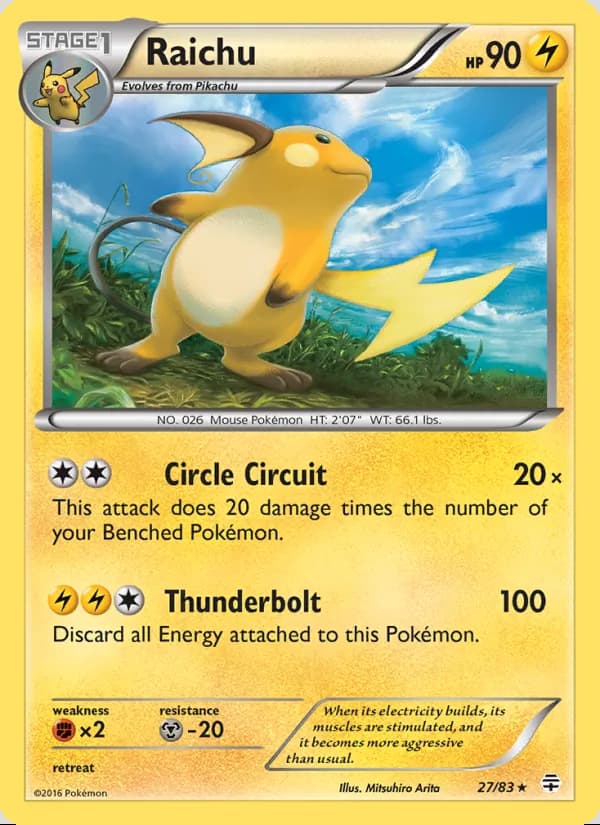 Raichu — Generations #27