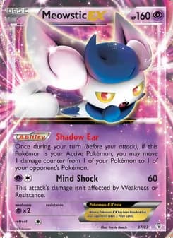 Meowstic EX — Generations #37