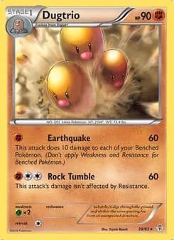 Dugtrio — Generations #39