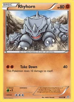 Rhyhorn — Generations #49