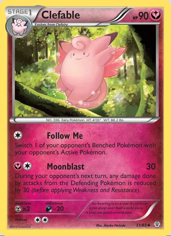 Clefable — Generations #51