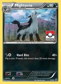 Mightyena — Kalos Starter Set #17