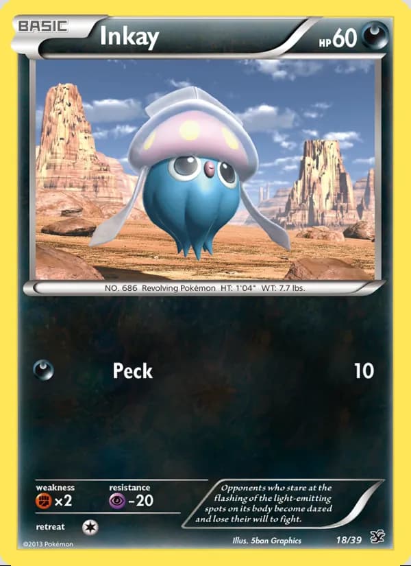 Inkay — Kalos Starter Set #18