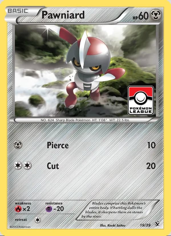 Pawniard — Kalos Starter Set #19