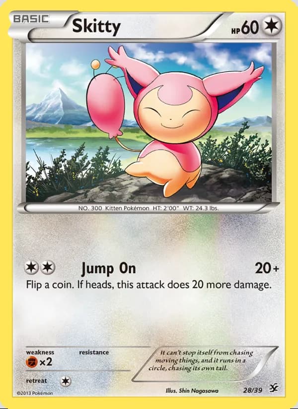 Skitty — Kalos Starter Set #28