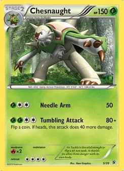Chesnaught — Kalos Starter Set #5