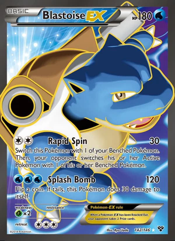 Blastoise EX — XY #142