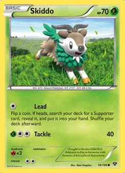 Skiddo — XY #18