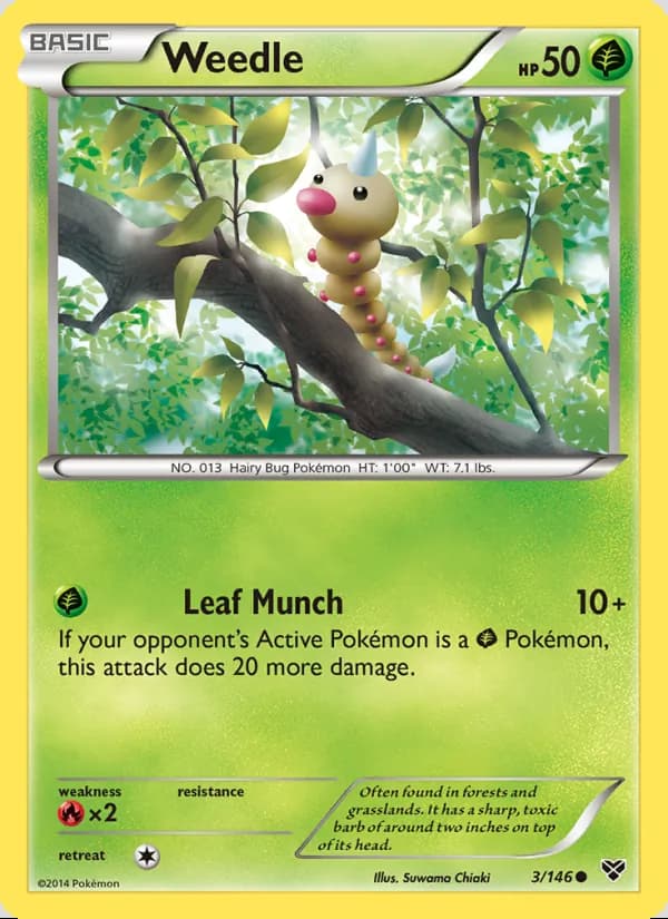 Weedle — XY #3