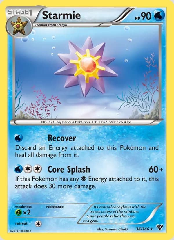 Starmie — XY #34