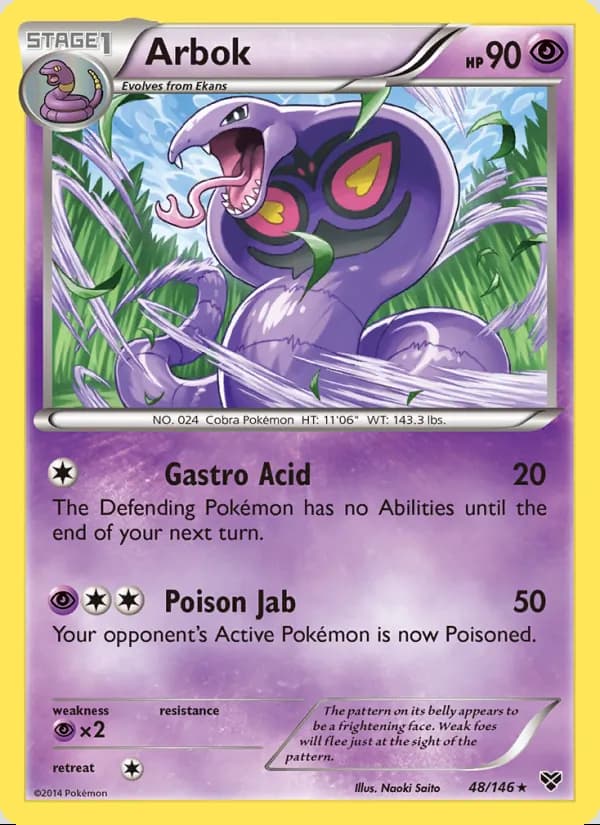 Arbok — XY #48