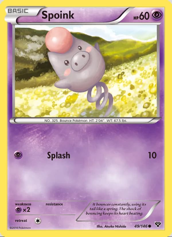 Spoink — XY #49