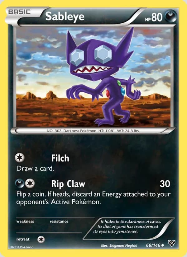 Sableye — XY #68