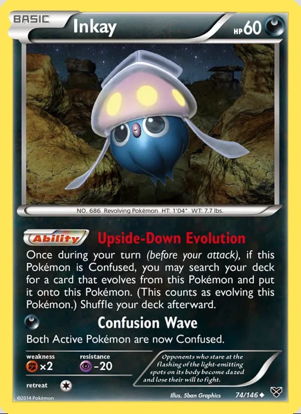 Inkay — XY #74