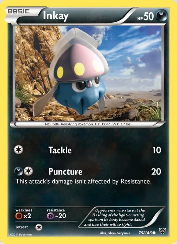 Inkay — XY #75