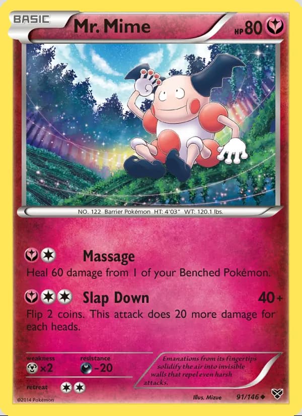 Mr. Mime — XY #91