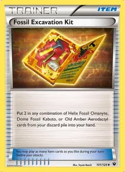 Fossil Excavation Kit — Fates Collide #101