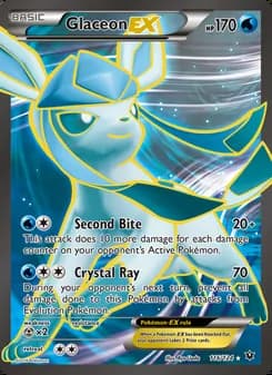Glaceon EX — Fates Collide #116