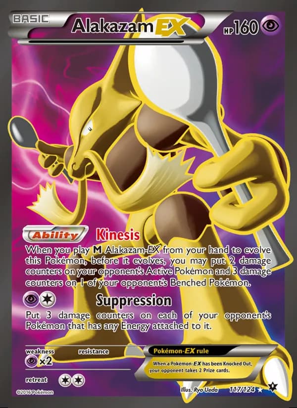 Alakazam EX — Fates Collide #117