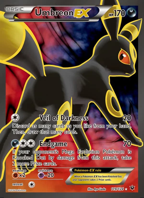 Umbreon EX — Fates Collide #119