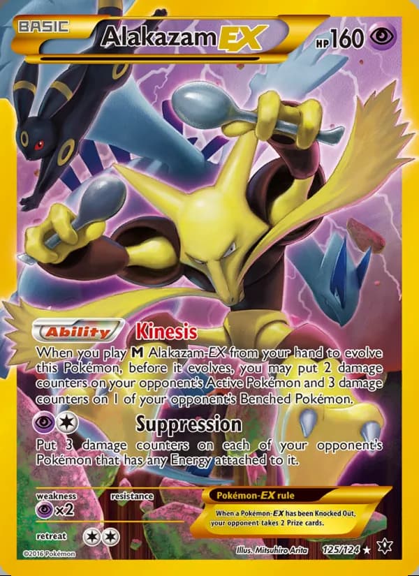 Alakazam EX — Fates Collide #125