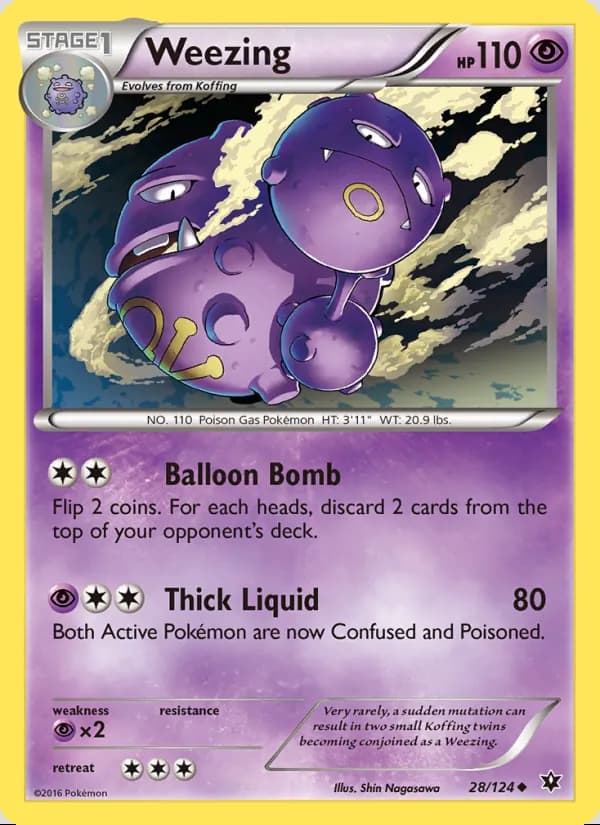 Weezing — Fates Collide #28