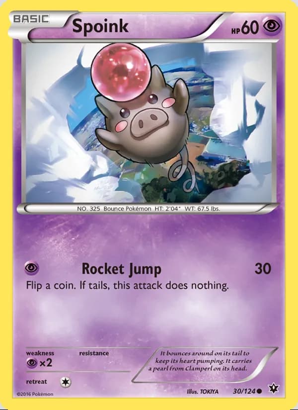 Spoink — Fates Collide #30